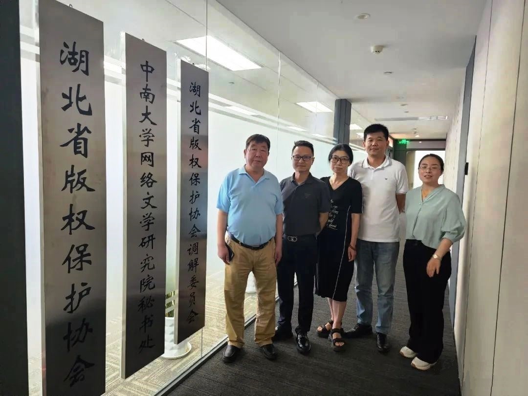 中国版协副理事长孙悦一行调研省版权协会