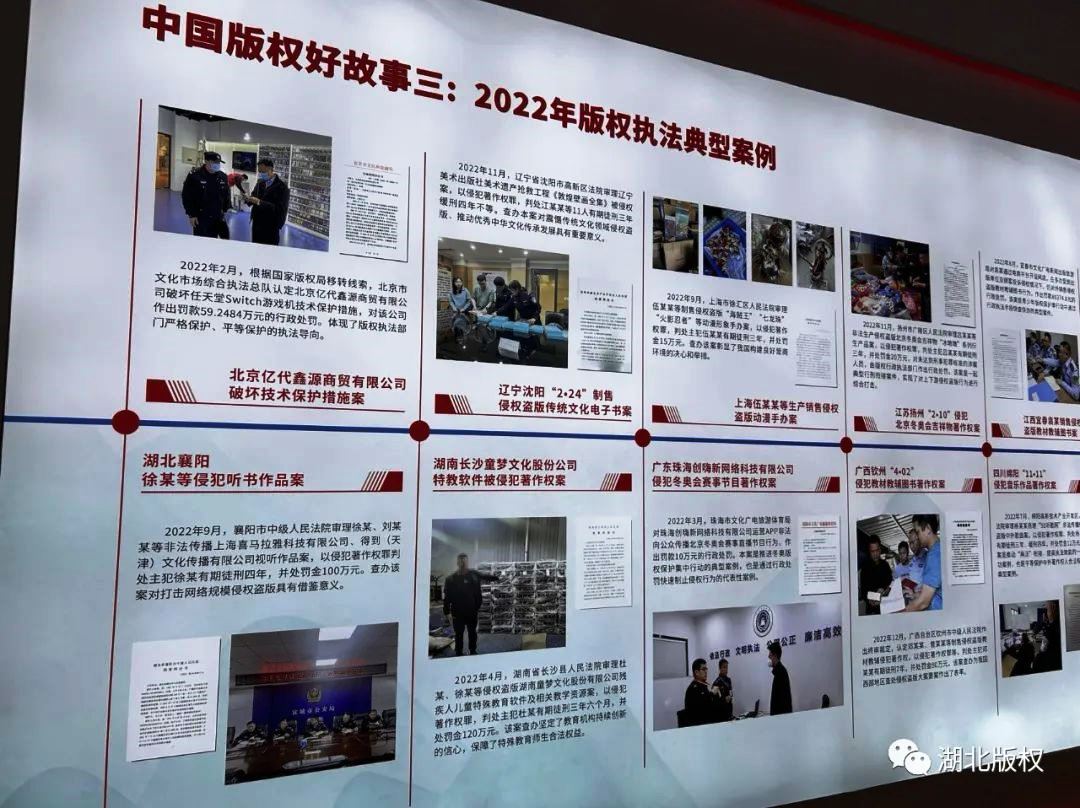 我省一听说作品侵权案入选全国年度十大案件