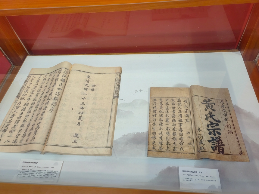 湖北第十五届晒谱活动展示多省珍贵家谱文献