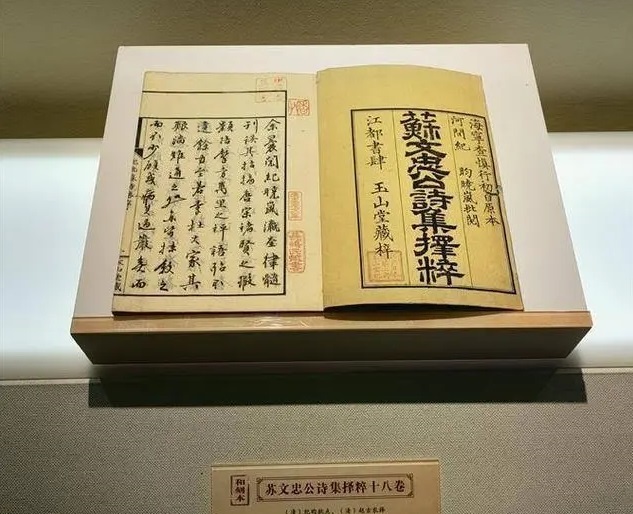 中华传统晒书大会上演东坡古籍文献