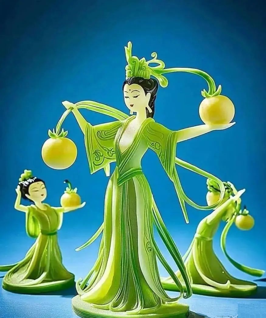 创意版权作品展示:青瓜遇见国粹