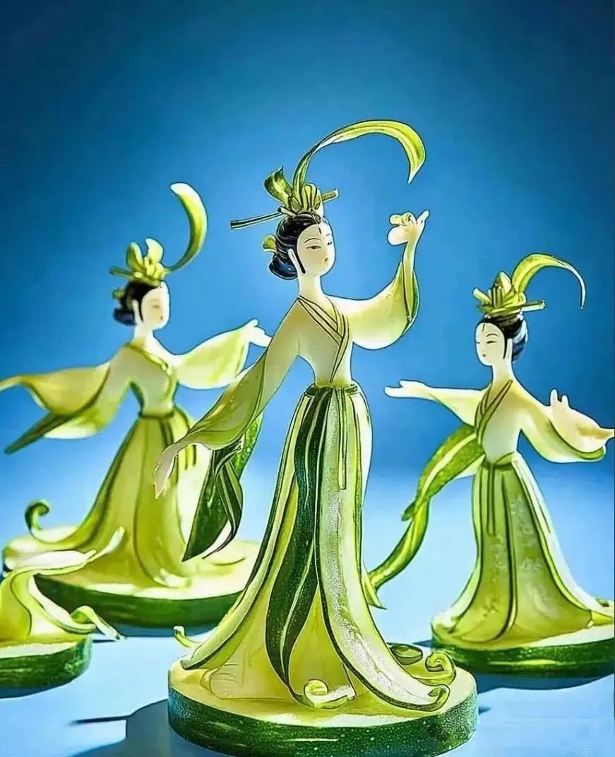 创意版权作品展示:青瓜遇见国粹
