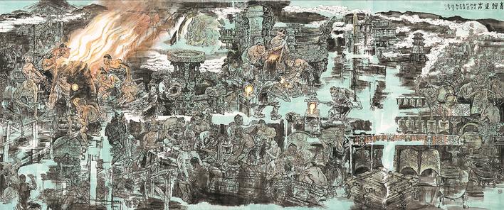 楚文化主题美术创作工程作品展