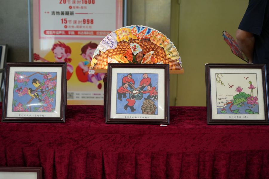 全国(黄冈)农民画展作品