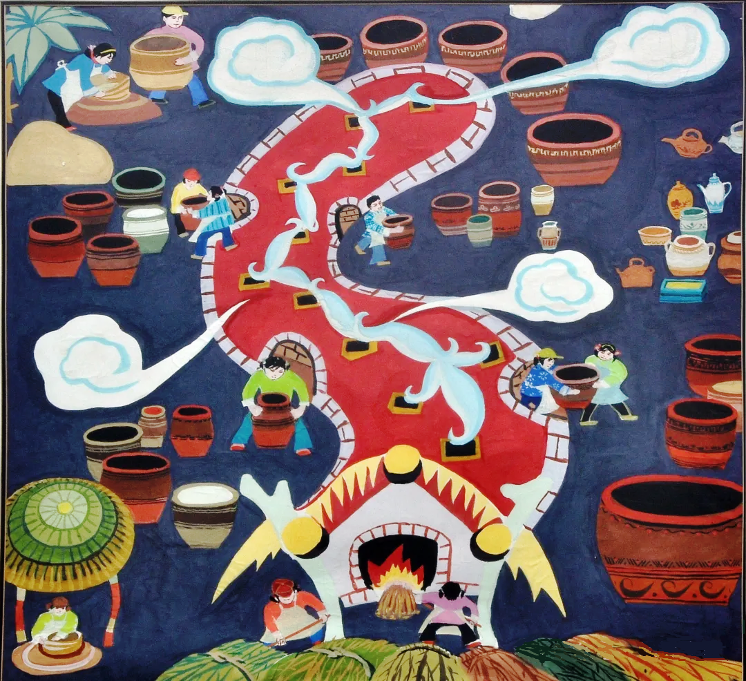 全国(黄冈)农民画展作品(持续更新中)
