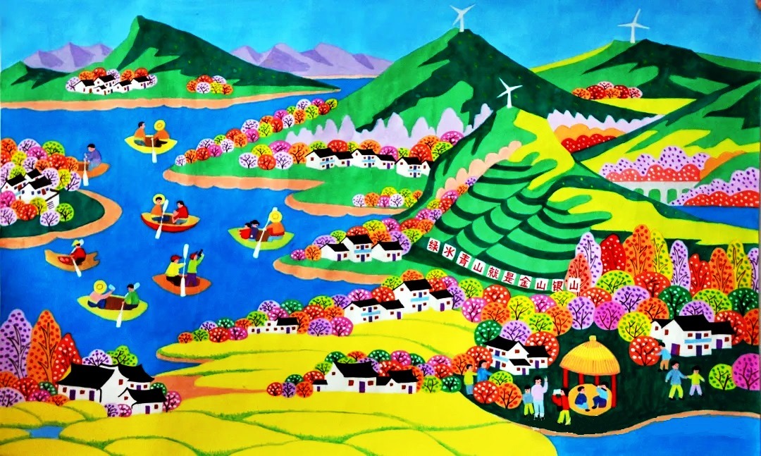 全国(黄冈)农民画展作品(持续更新中)