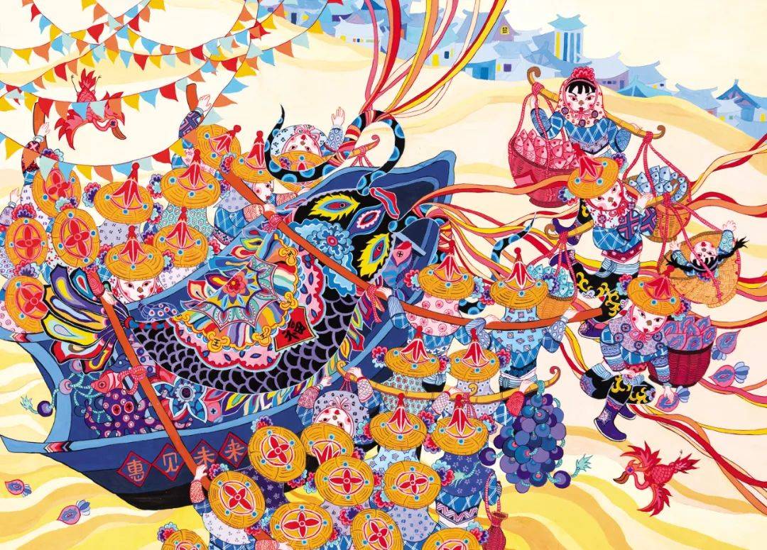 大地绘彩——2025年中国农民画大展开幕