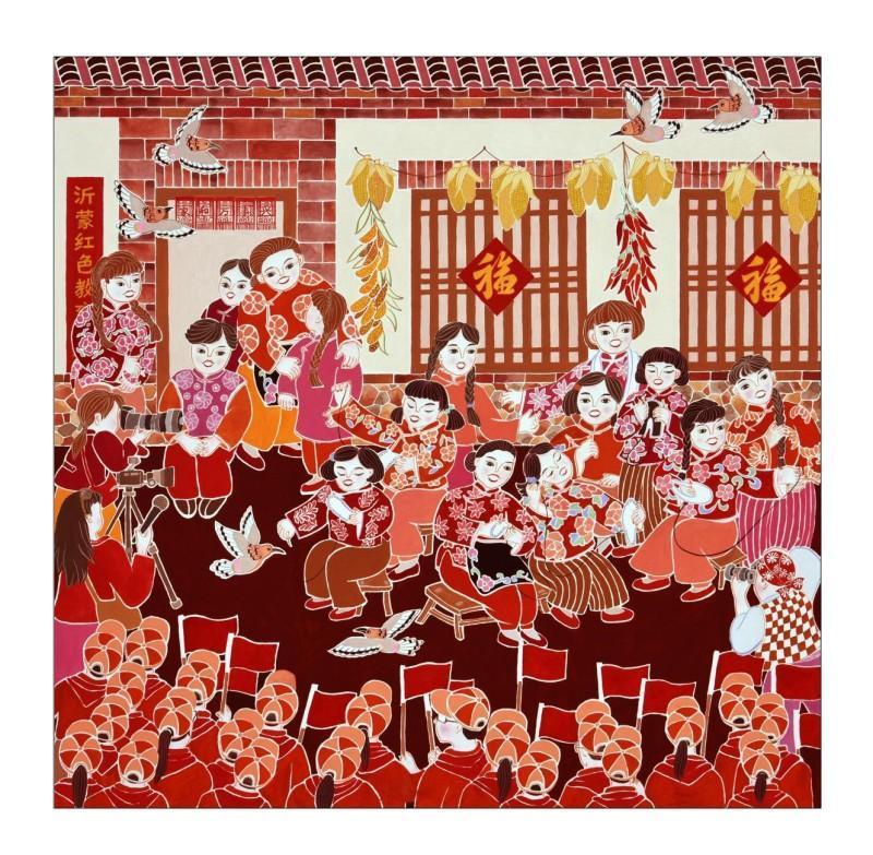 大地绘彩——2025年中国农民画大展开幕