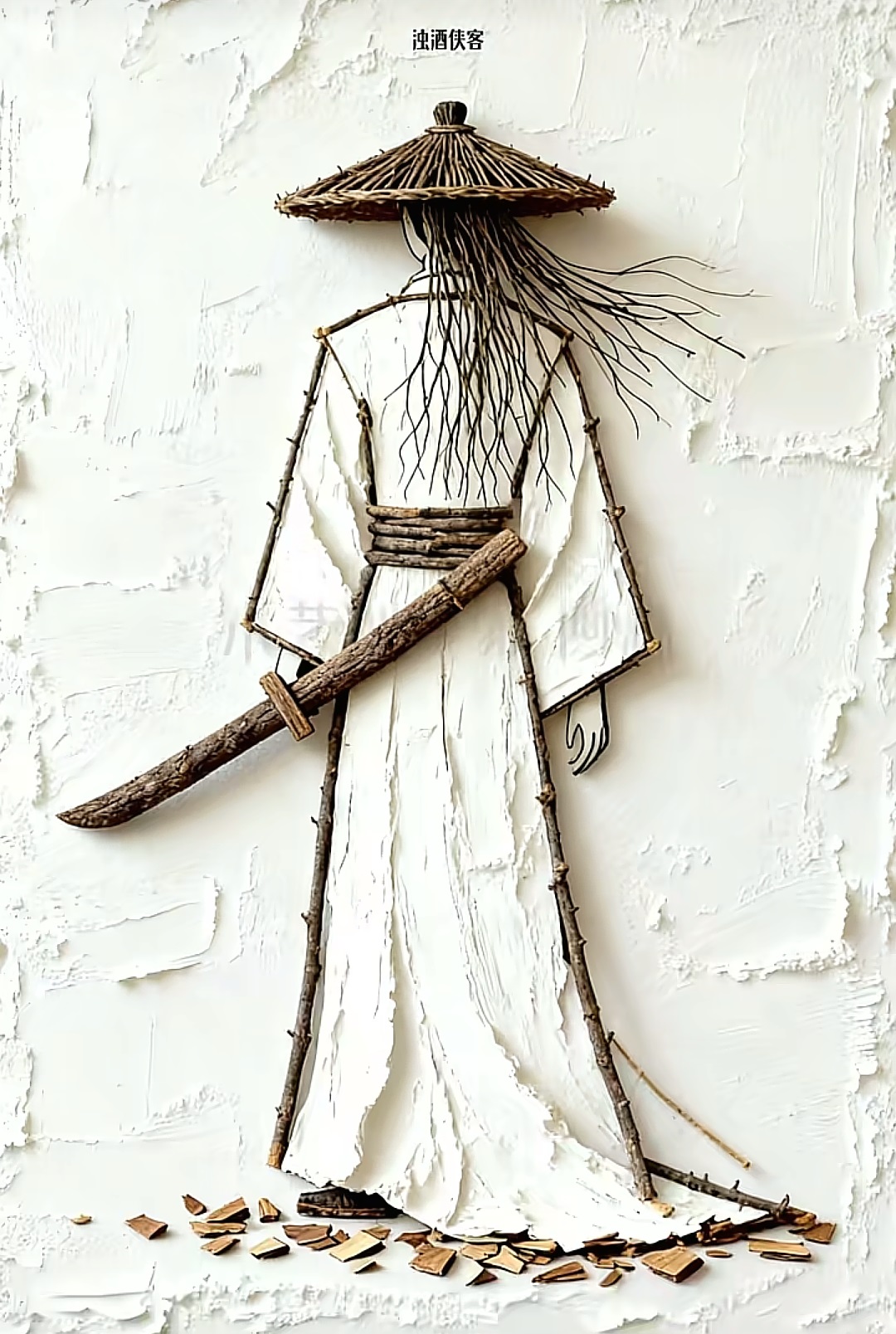 阿森树枝画版权作品欣赏