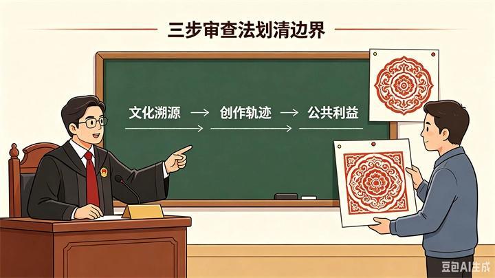 传统纹样谁都能用？法院为非遗划清版权边界