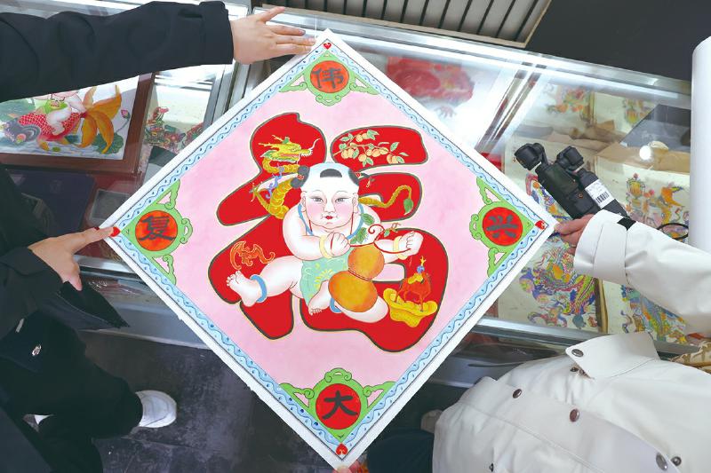 走进杨柳青镇——版权赋能 百年年画融入现代生活