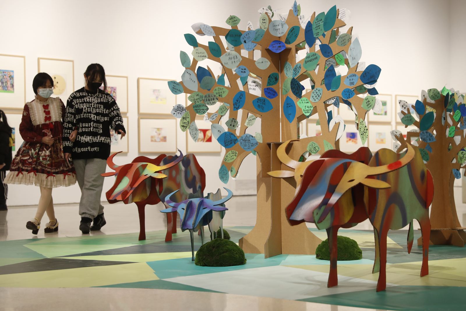 “牛劲十足”主题作品展开启新春文化季