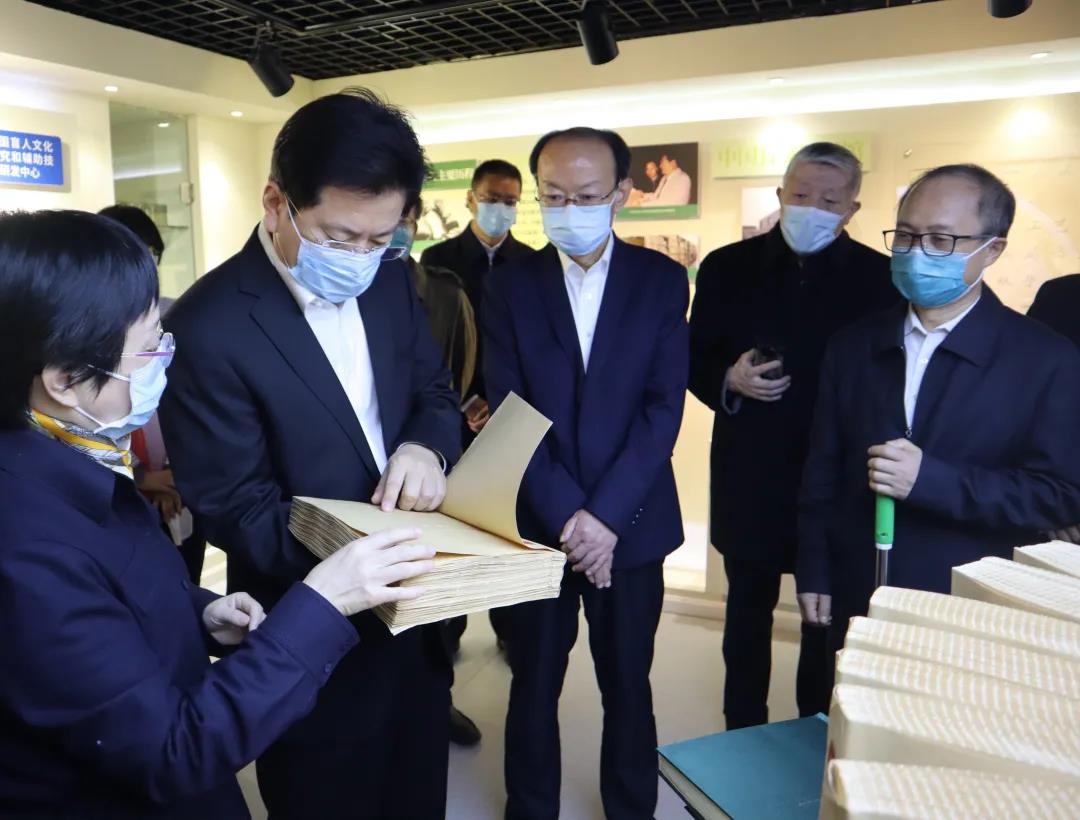 张建春调研《马拉喀什条约》落实情况